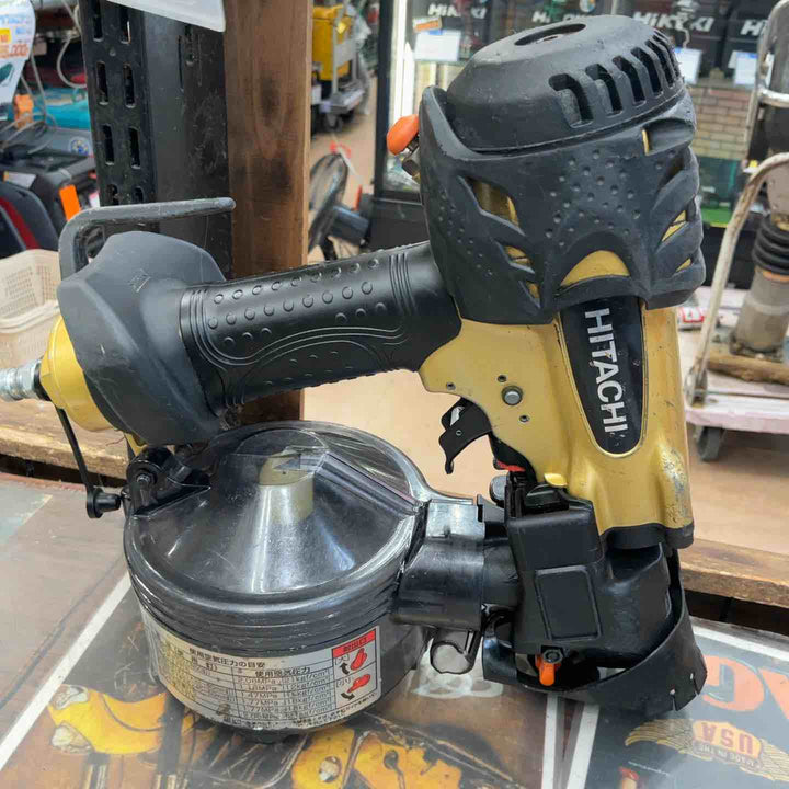 ★ハイコーキ(HIKOKI ※旧:日立工機) 高圧エア釘打ち機 NV50HMC【草加店】