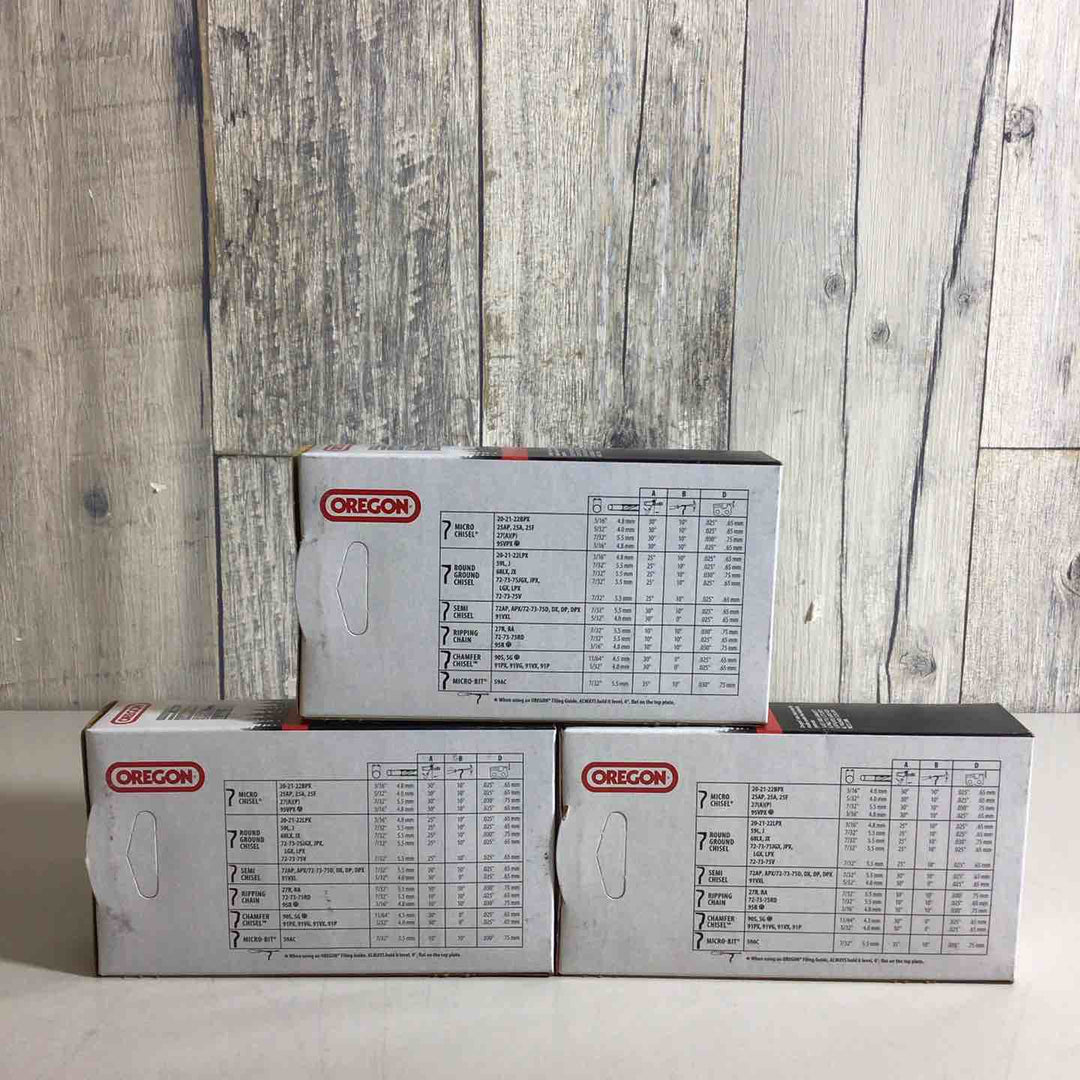 【未使用品】OREGON オレゴン ソーチェーン  91PX052EJ 3個セット【戸田店】