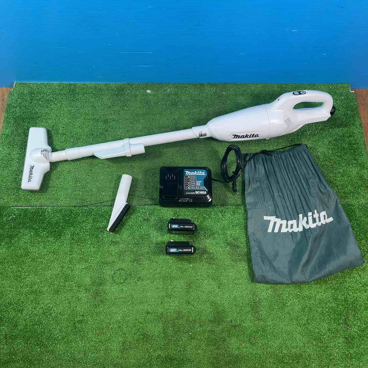 ◇マキタ(makita) コードレスクリーナー CL108FDSHW バッテリー2個付【岩槻店】