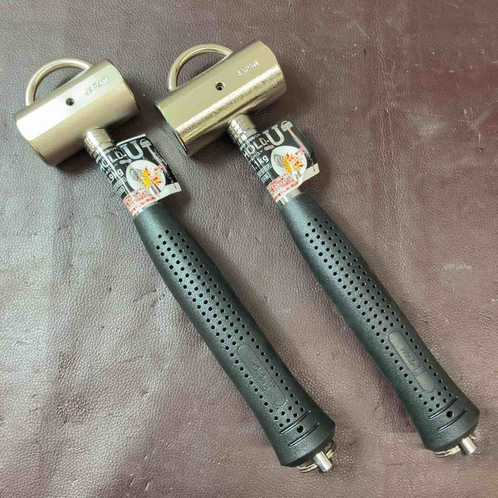 【未使用品(店頭展示品)】 創伝 HOLD-U 高所作業・足場用ハンマー 1.1kg、0.9kg 2個 【東大和店】