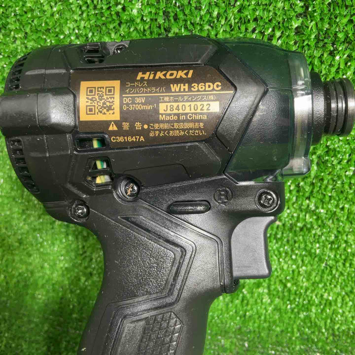 【中古品】 ハイコーキ(HIKOKI ※旧:日立工機) コードレスインパクトドライバー WH36DC(NNB) 【藤沢店】
