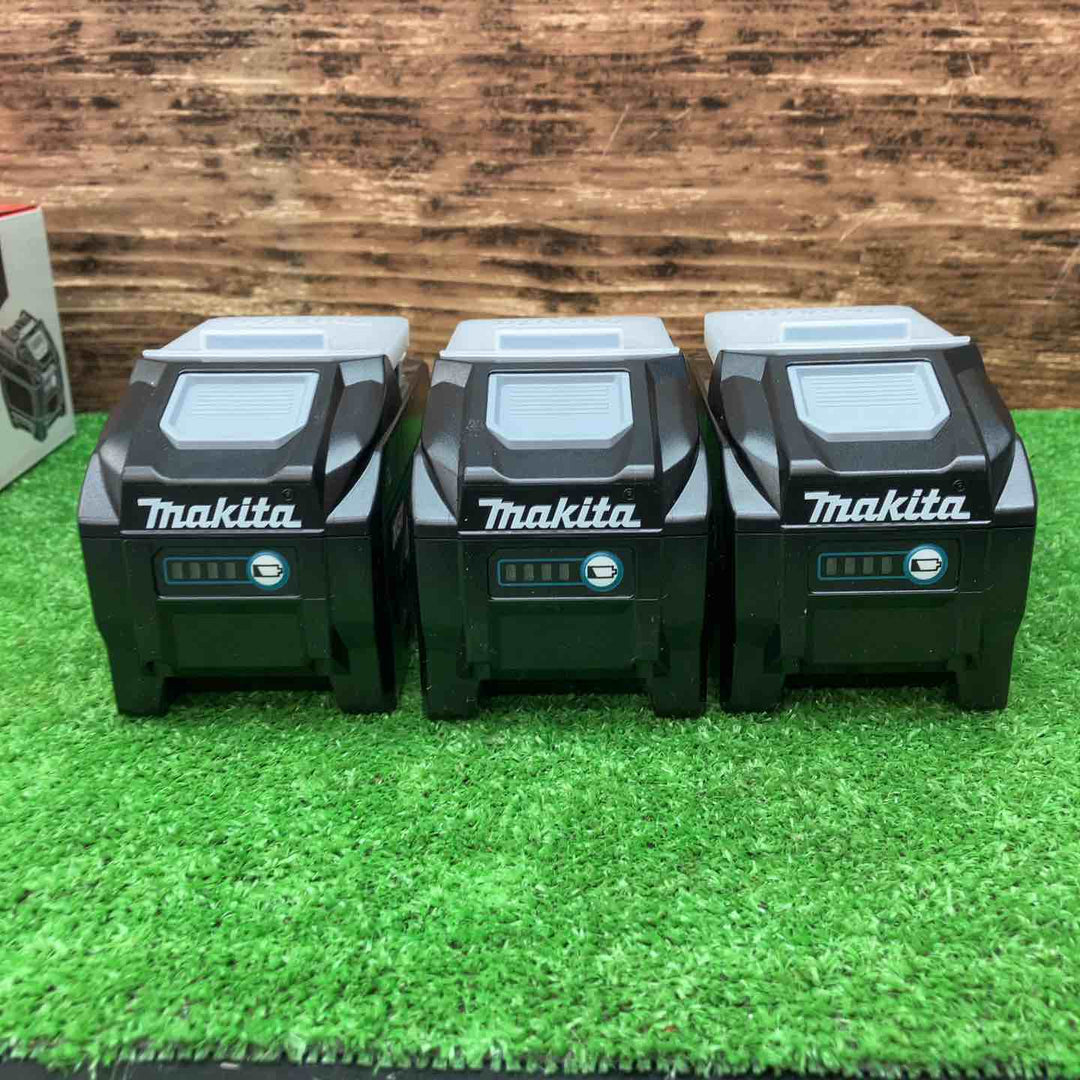 マキタ(makita) リチウムイオンバッテリー 40Vmax/5.0Ah BL4050F 3個セット【川越店】