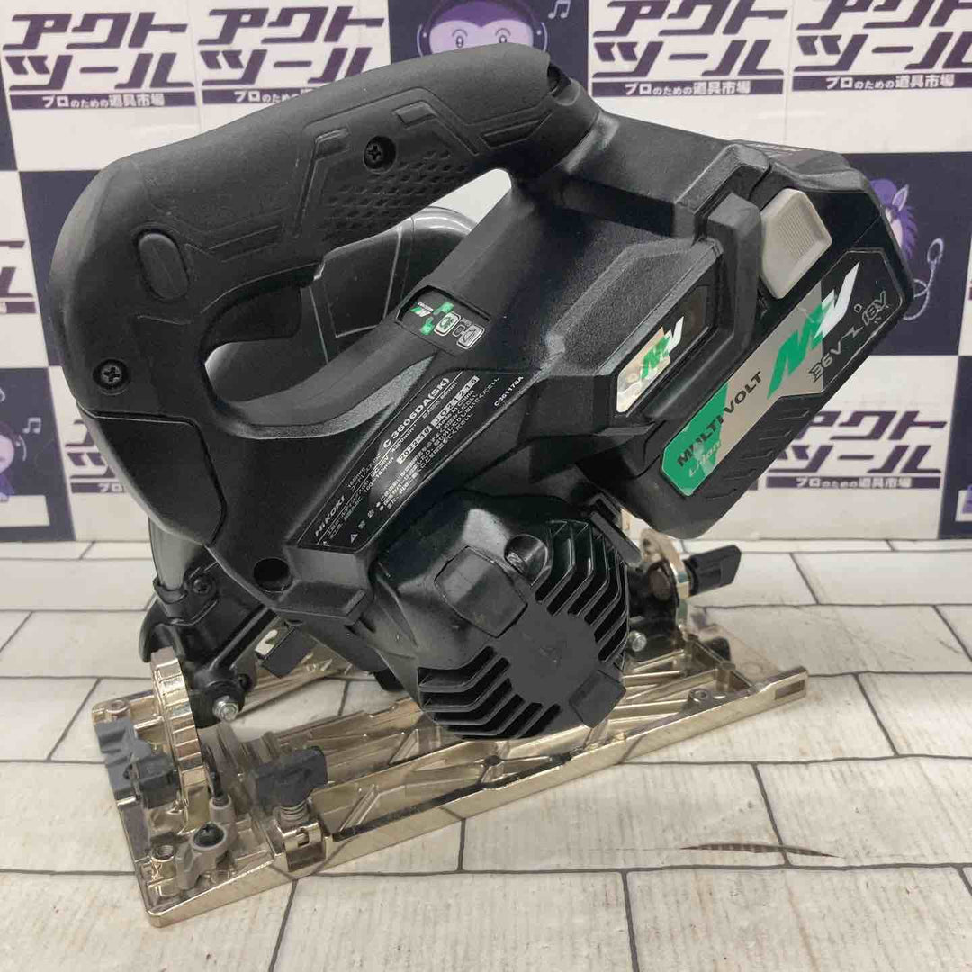 ★ハイコーキ(HIKOKI ※旧:日立工機) コードレス丸のこ C3606DA(SK)(NNB)【所沢店】
