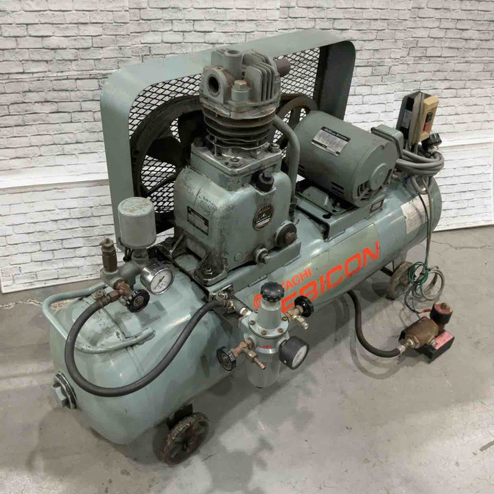 【店頭受取り限定】◇日立産機(HITACHI) 2馬力ベビコン 1.5P-9.5V5 コンプレッサー 50Hz【川口店】