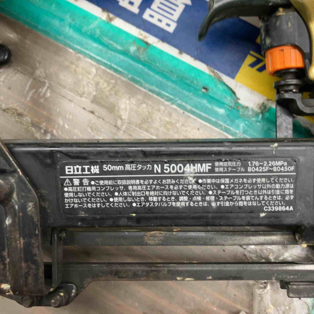 ★ハイコーキ(HIKOKI ※旧:日立工機) 高圧フロアタッカ N5004HMF　本体のみ【戸田店】