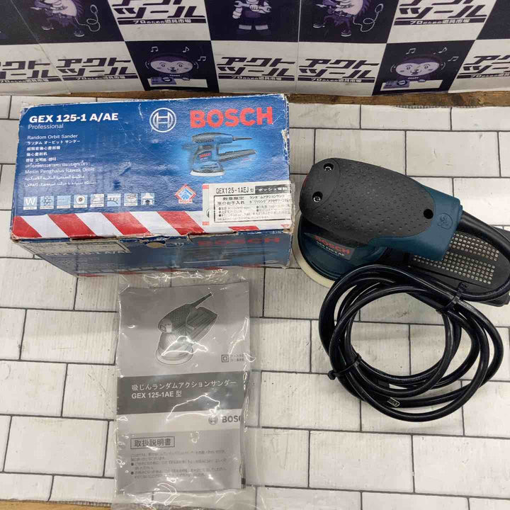 ◇ボッシュ(BOSCH) 吸じんランダムアクションサンダー GEX125-1AE【所沢店】