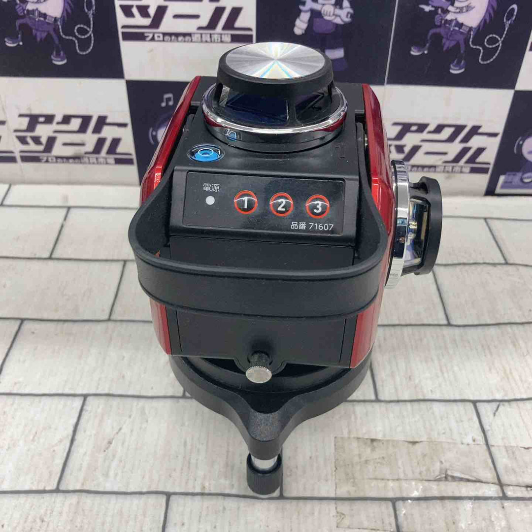 ◇シンワ測定 レーザー 墨出し器 LASER ROBO Xline (レーザーロボ エックスライン) レッド フルライン・地墨クロス 71607【所沢店】