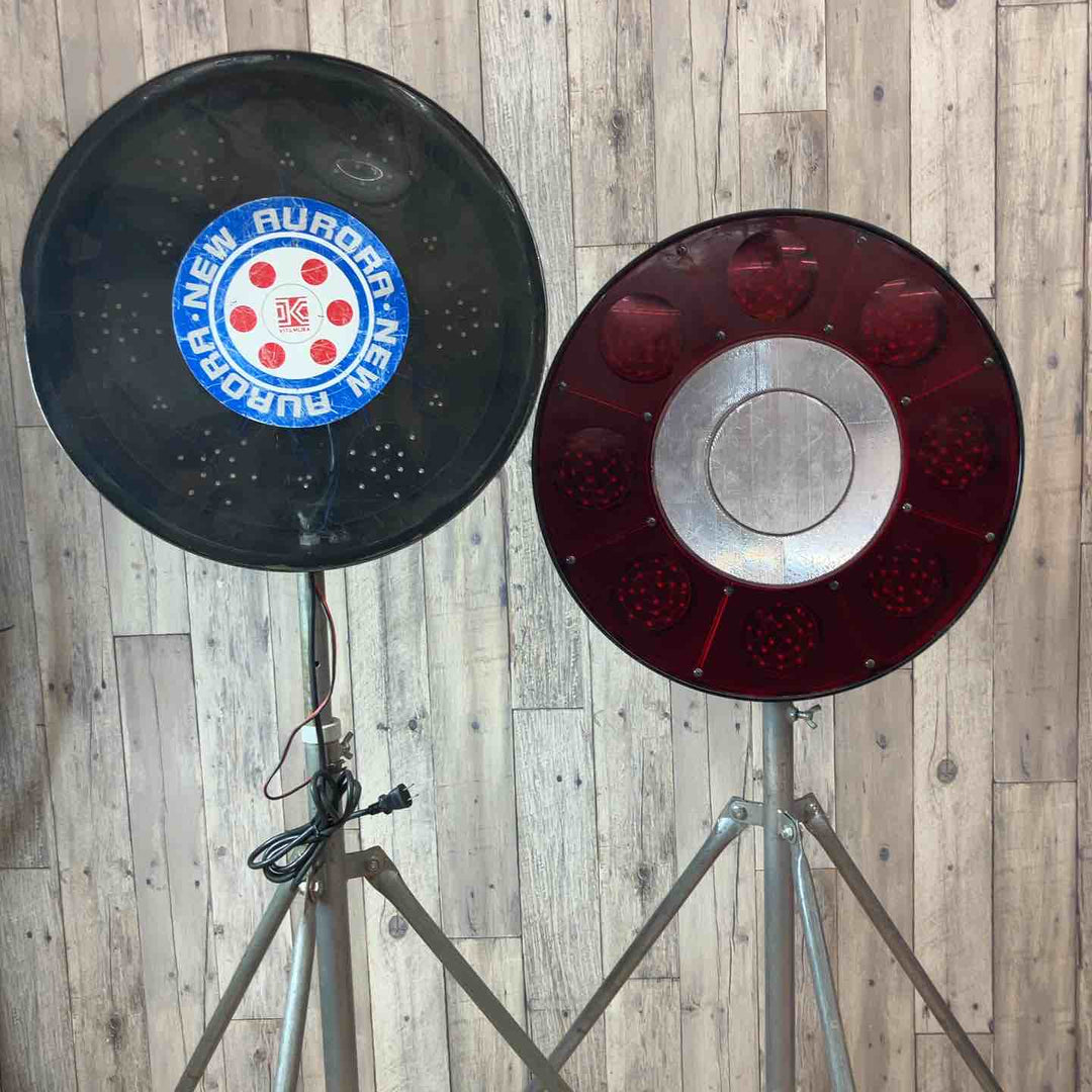 【中古品/店頭受取り限定】 LEDライト NEW AURORA BKL-6000 2個セット 三脚4本付 工事用ライト 【東大和店】