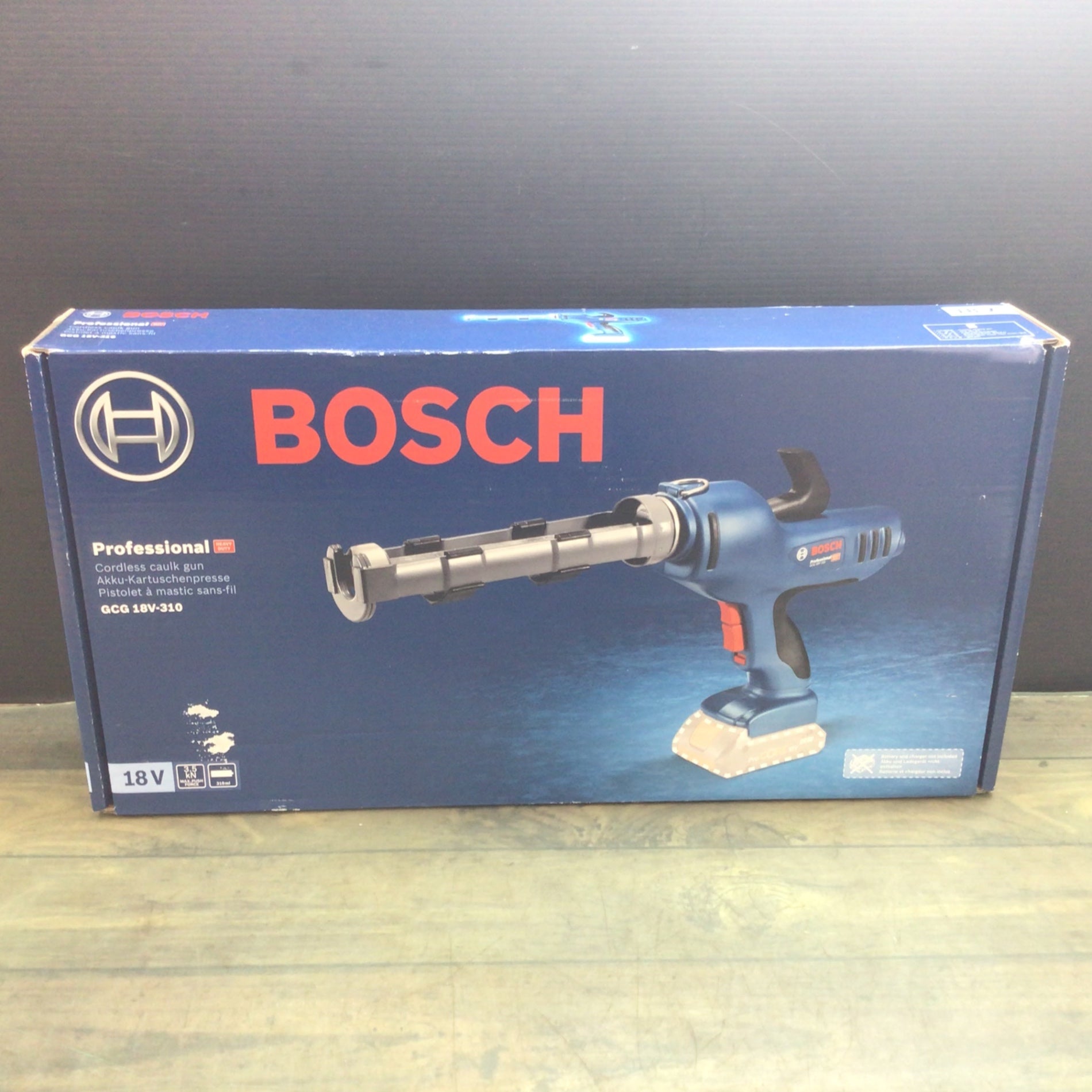 〇Bosch Professional(ボッシュ)18V コードレスコーキングガン(本体のみ) GCG18V-310H【東大和店】