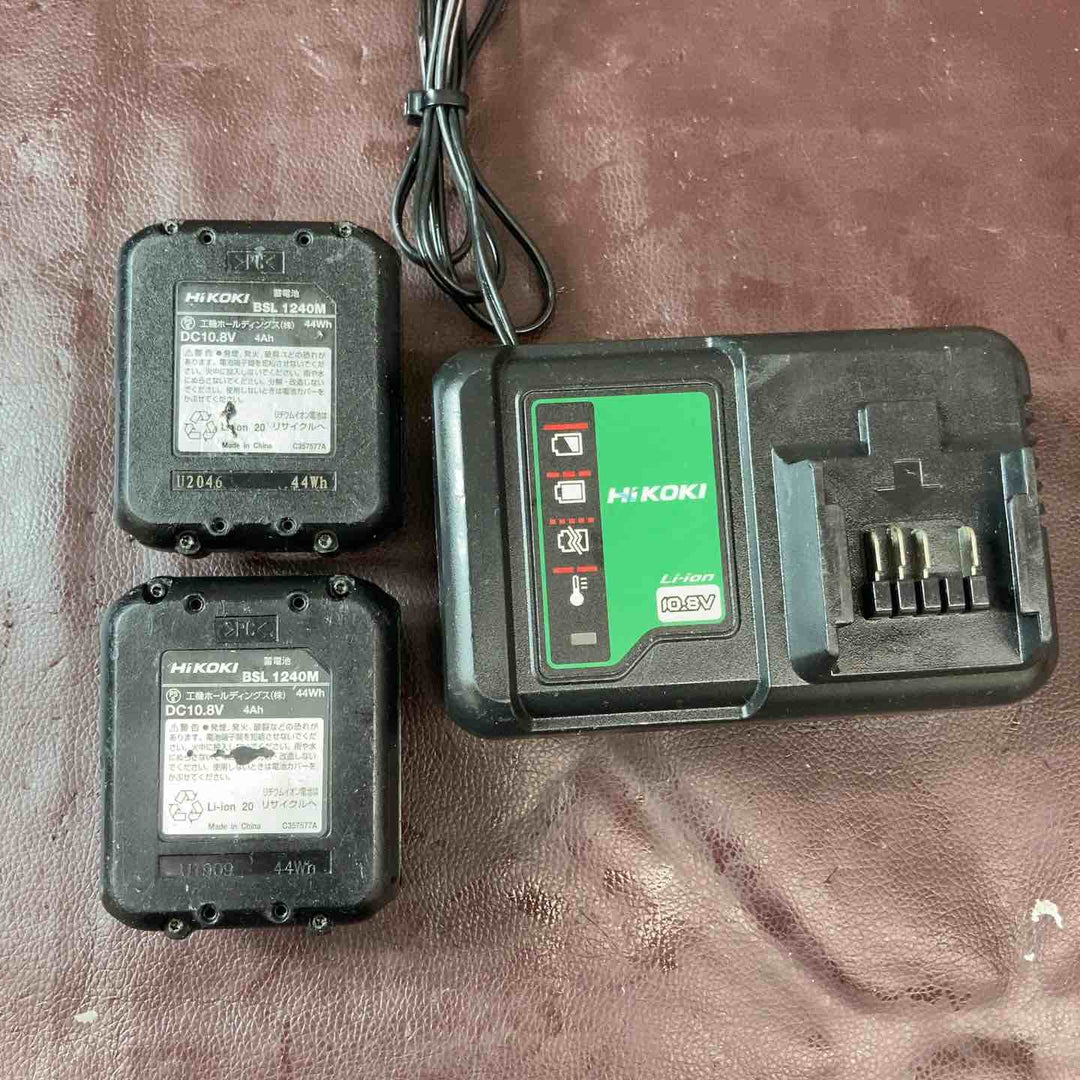 【中古品】 ハイコーキ(HIKOKI ※旧:日立工機) コードレスインパクトドライバー WH12DD(2LS) 【東大和店】