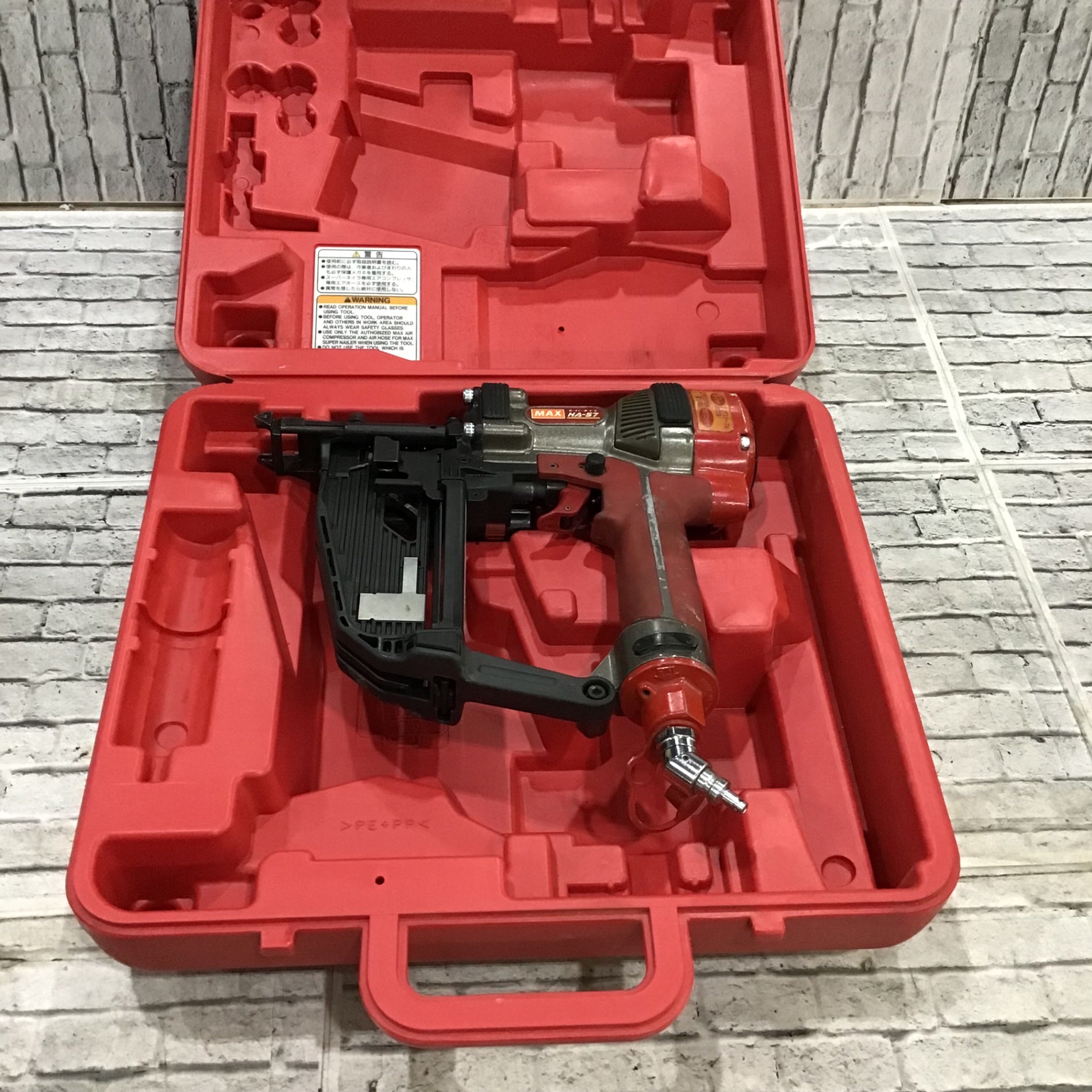 〇マックス(MAX) 高圧フロアタッカ HA-57/957Tフロア【川口店