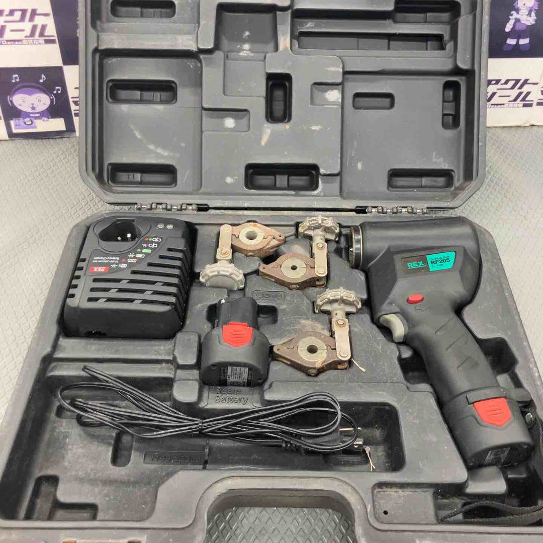【中古品】レッキス(REX) 424901 RF20S コードレスフレアツール (ケース入セット)【所沢店】