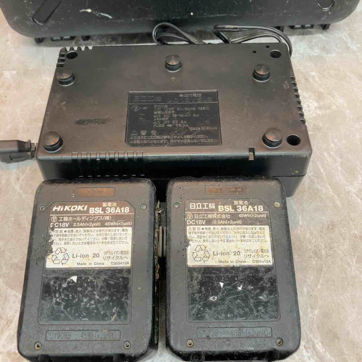 ★ハイコーキ(HIKOKI ※旧:日立工機) コードレスインパクトドライバー WH36DC(2XPSZ)(G)【八潮店】