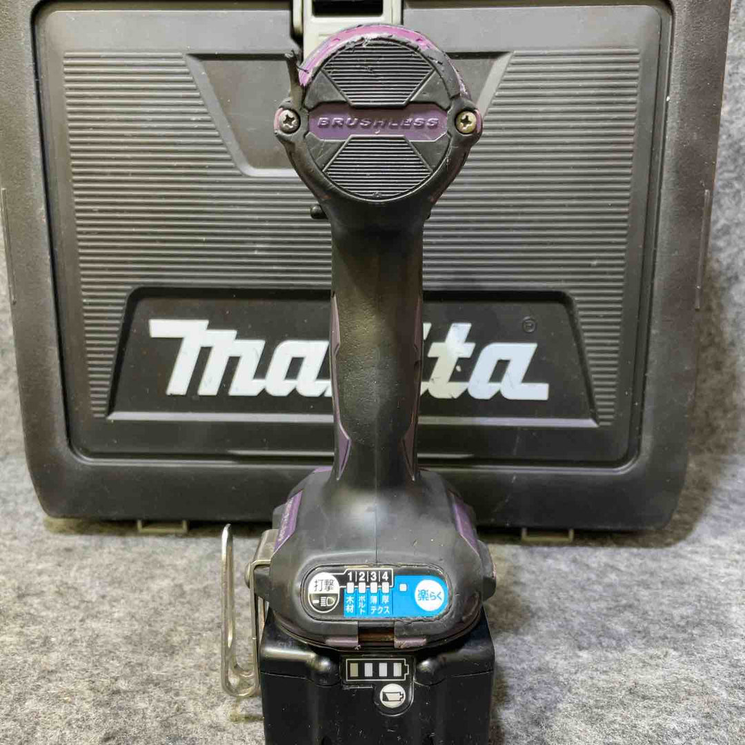 マキタ(makita) コードレスインパクトドライバー TD173DGXAP 限定色オーセンティックパープル【桶川店】