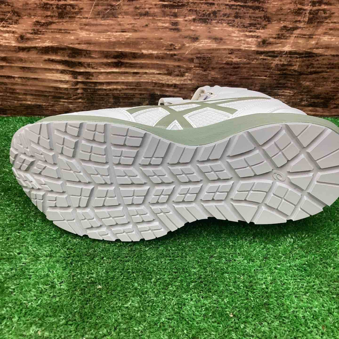 アシックス(asics) 安全靴 ウィンジョブ CP216 ホワイト/ライケングリーン 26.0 cm 3E相当【川越店】