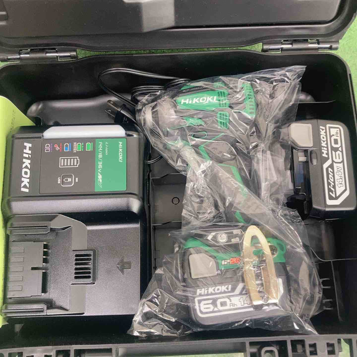 ★ハイコーキ(HIKOKI ※旧:日立工機) コードレスインパクトドライバー WH14DDL2(2LYPK)(L)【町田店】