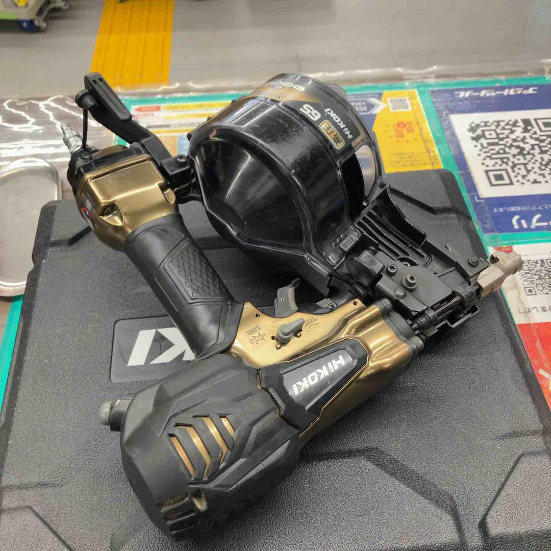 ★ハイコーキ(HIKOKI ※旧:日立工機) 高圧エア釘打ち機 NV65HR2(S)【戸田店】