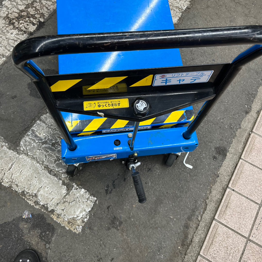 【中古品/店頭受取り限定】メーカー不明 油圧リフトテーブル 250㎏【東大和店】