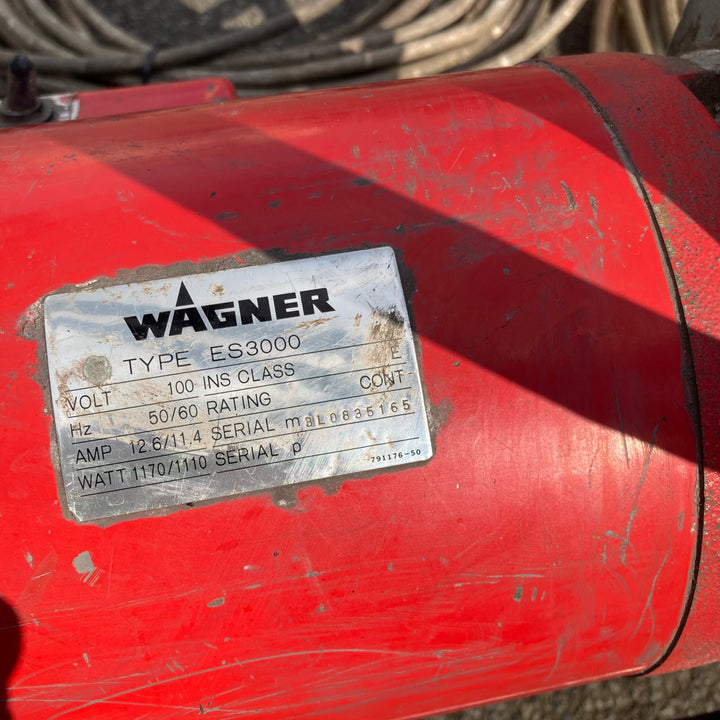 【中古品/店頭受取り限定】ワグナー(WAGNER)エアレス塗装機 ES3000 100V 【東大和店】