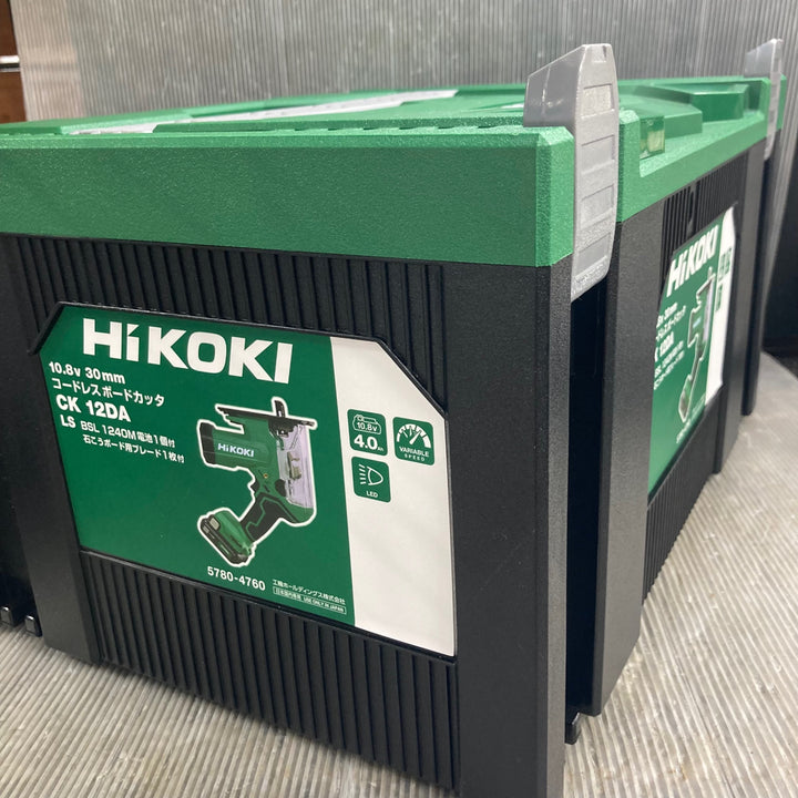 【未使用】ハイコーキ(HIKOKI ※旧:日立工機) コードレスボードカッター CK12DA(LS)【草加店】