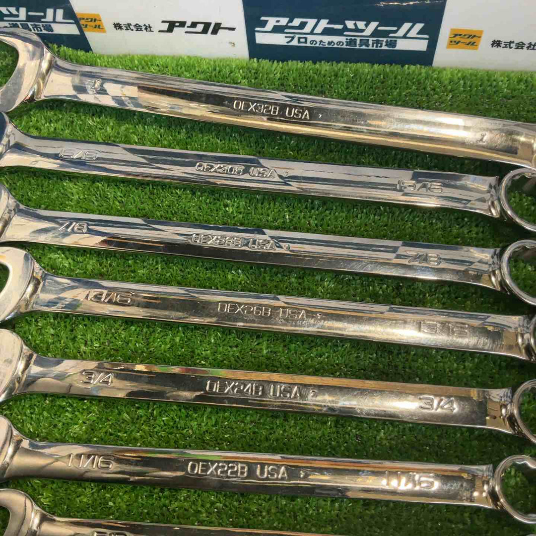 スナップオン(Snap-on) コンビネーションレンチ 11本 セット OEX12B ～ OEX32B【草加店】