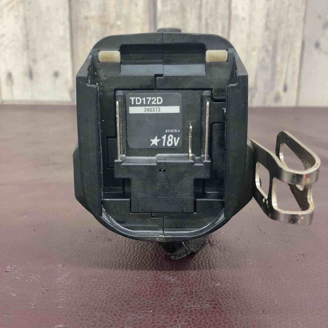 【中古品】 マキタ(makita) コードレスインパクトドライバー TD172DZB バッテリー1個付属 【東大和店】