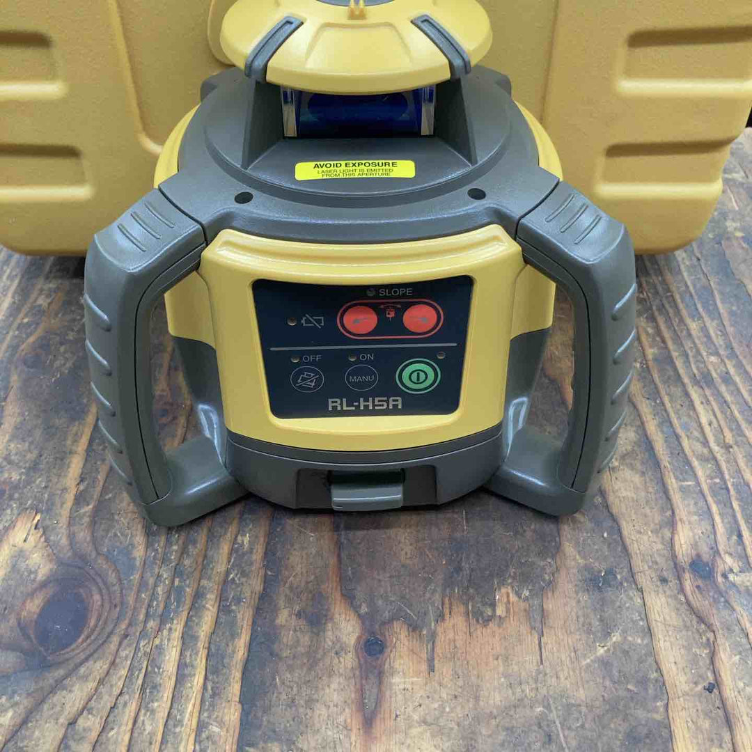 ★トプコン(TOPCON) ローテーティングレーザー RL-H5ADB(乾電池仕様)/デジタル受光器LS-100D付【柏店】