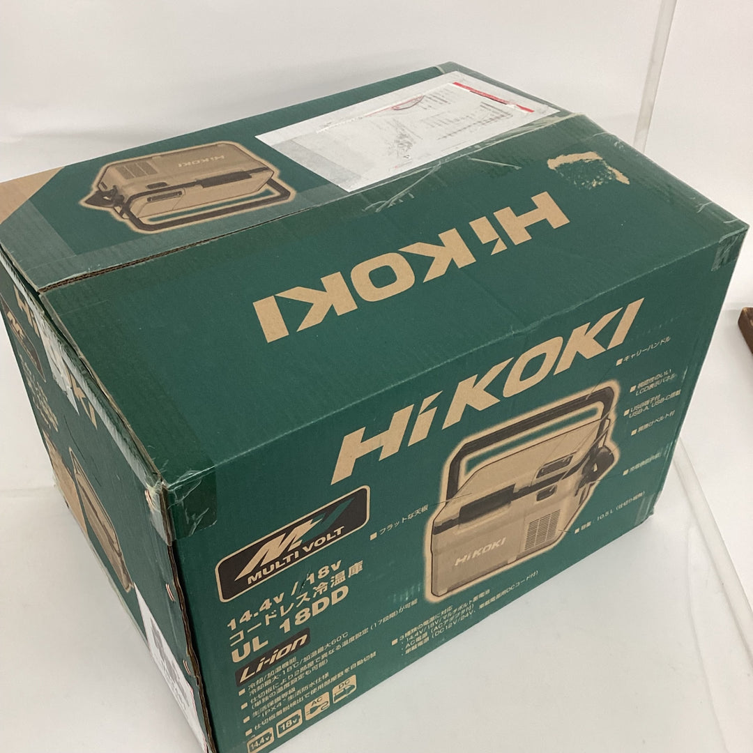 ★ハイコーキ(HIKOKI) コードレス冷温庫 UL18DD(XMGZ)_フォレストグリーン【狭山】