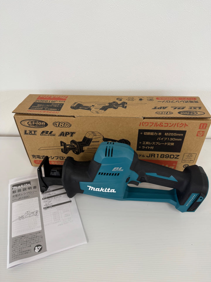 【未使用品】マキタ(makita) コードレスレシプロソー JR189DZ【電材館越谷店】
