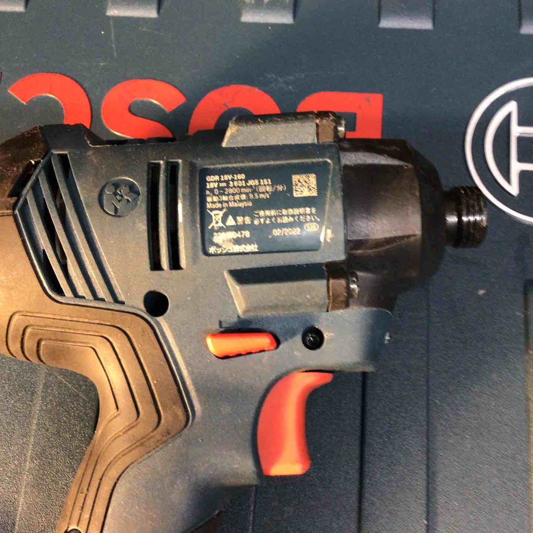 ◇ボッシュ(BOSCH) 18Vバッテリー インパクトドライバー GDR18V-160【戸田店】