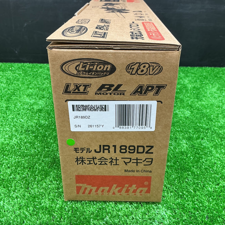 【未使用品】マキタ(makita) コードレスレシプロソー JR189DZ【電材館越谷店】