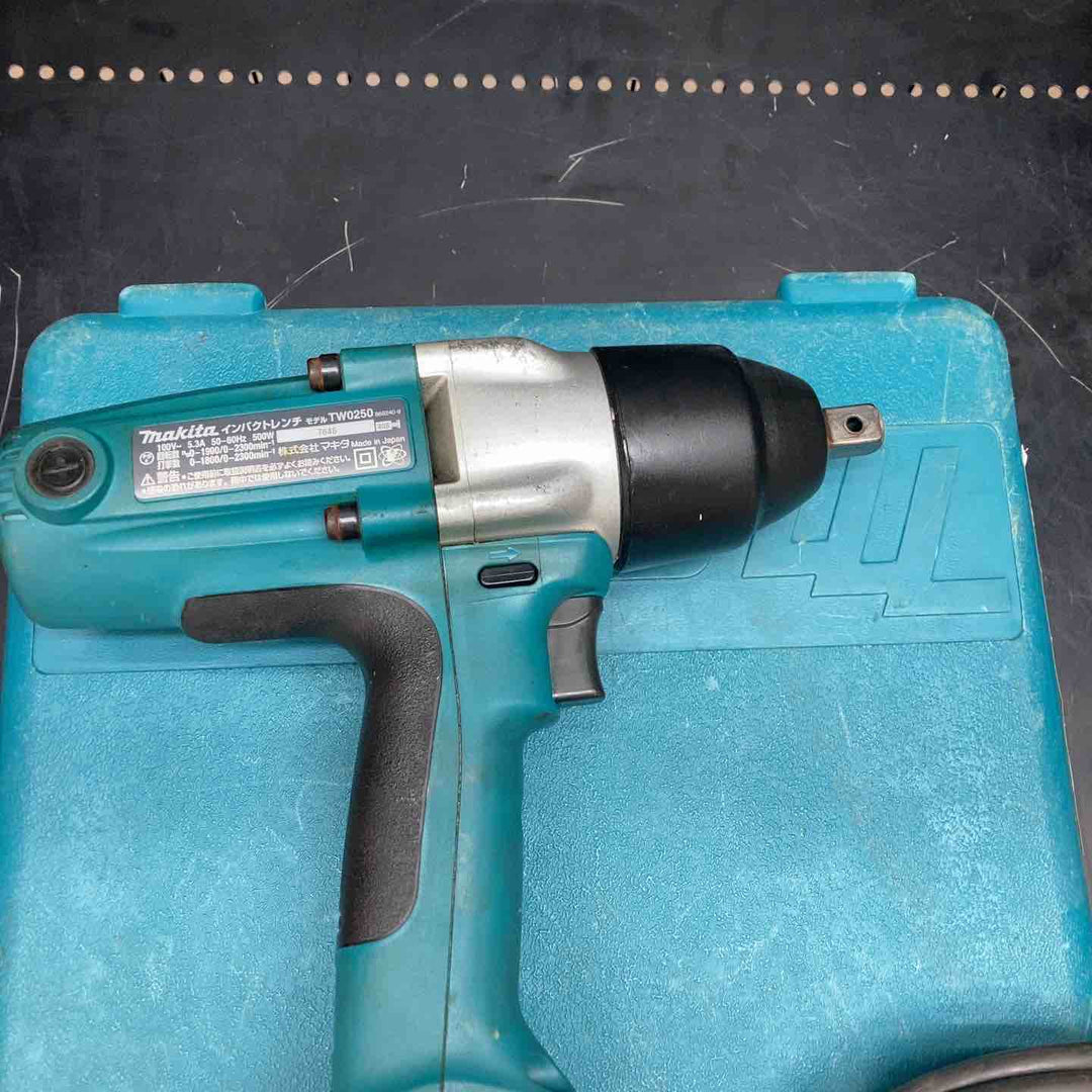 【中古品】マキタ(makita) インパクトレンチ TW0250 動作確認済み【川越店】