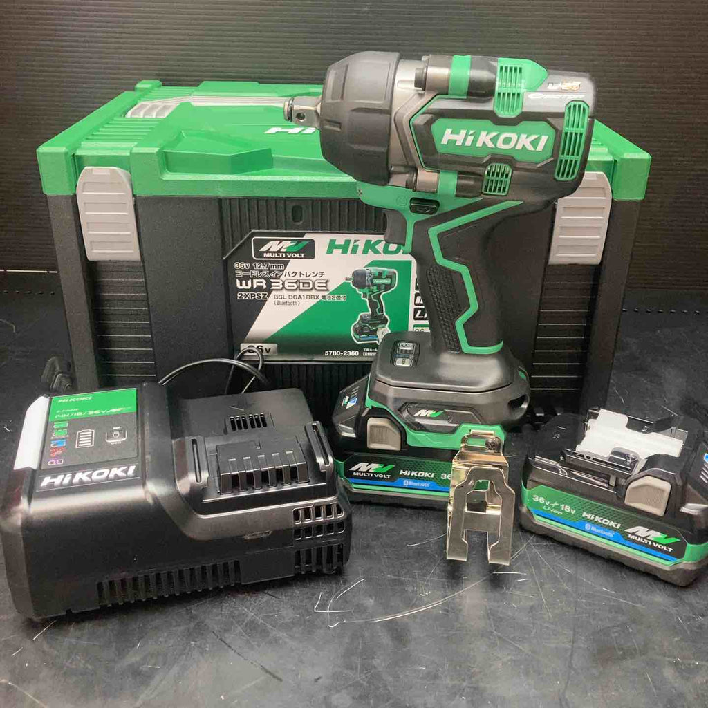 売り切り！【未使用品】★ハイコーキ(HIKOKI ※旧:日立工機) コードレスインパクトレンチ WR36DE(2XPSZ)【川越店】 売り切り！【未使用品】☆ハイコーキ(HIKOKI ※旧:日立工機) コードレス