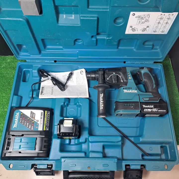 ★マキタ(makita) コードレスハンマドリル HR244DRGX バッテリー２個付き【岩槻店】