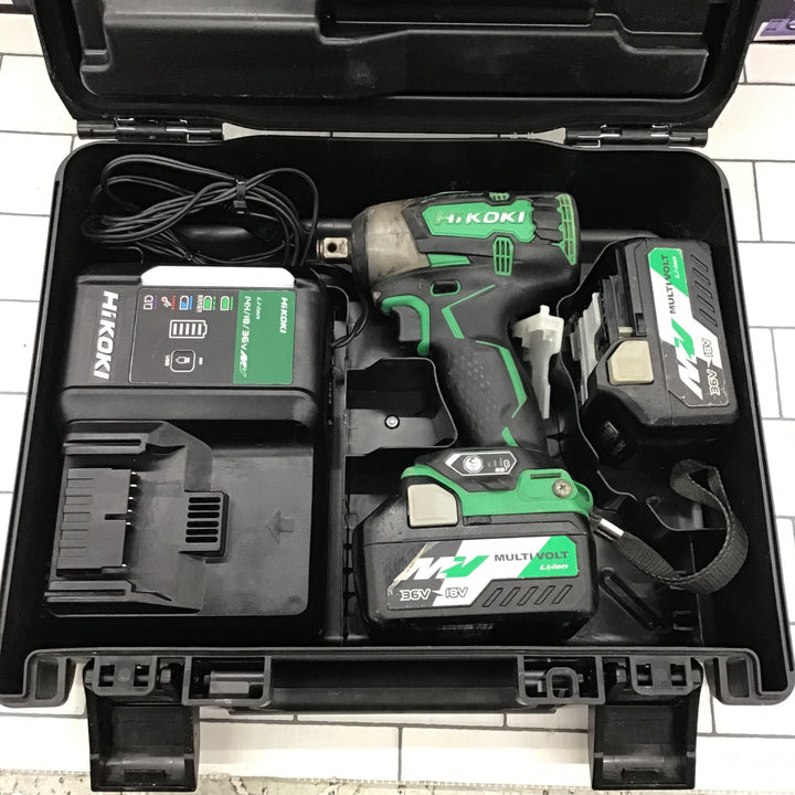 ★ハイコーキ(HIKOKI ※旧:日立工機) コードレスインパクトレンチ WR18DBDL2(2LXPK)【所沢店】