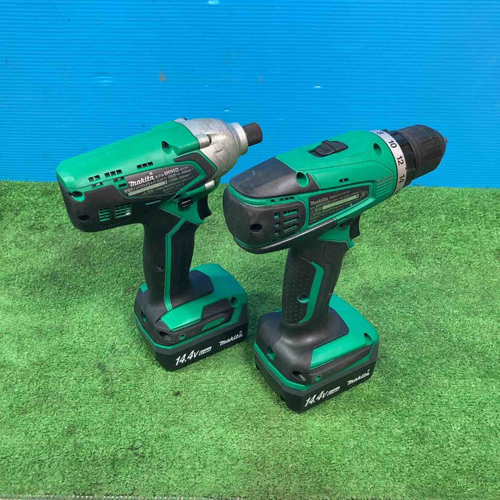 マキタ工具５点セット！インパクトドライバ M695、ドライバドリル MDF347、ディスクグラインダ M957、電気チェンソー M503、カンナ M191【岩槻店】