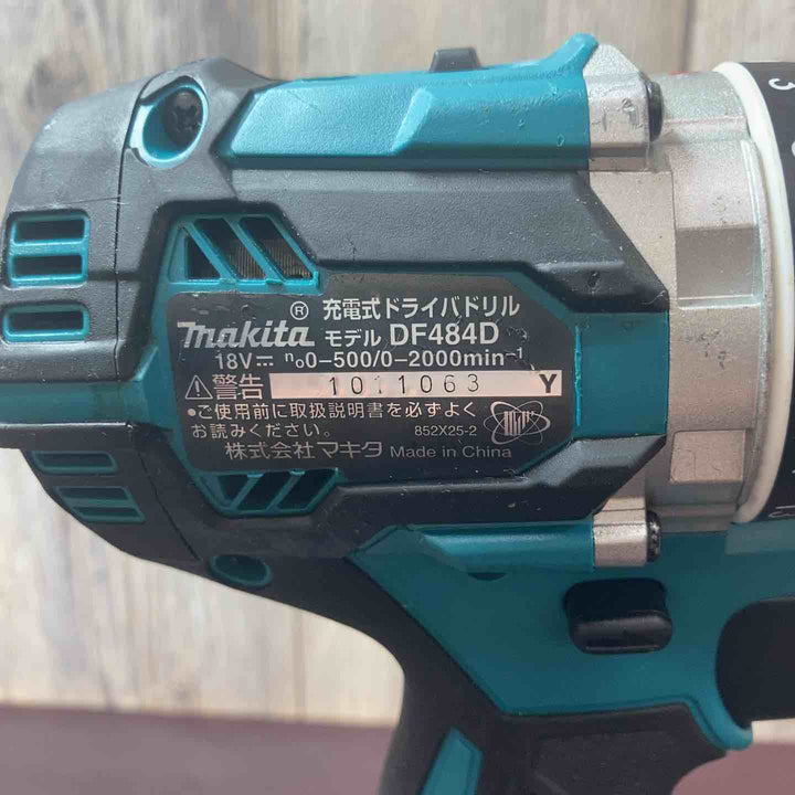 【中古品】 マキタ(makita) 18V コードレスドリルドライバー DF484DZ バッテリー1個付属 【東大和店】