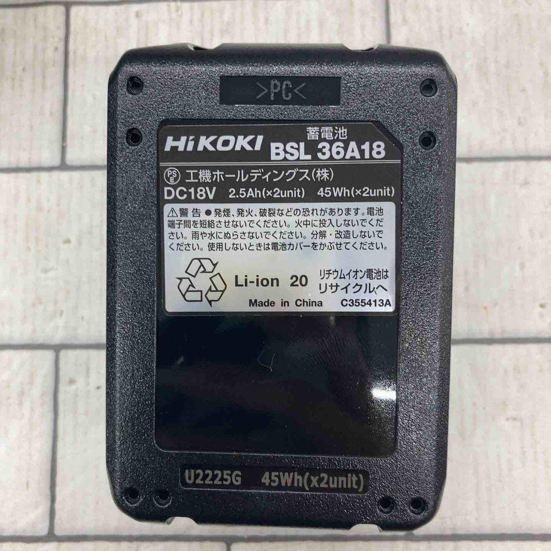 ★ハイコーキ(HIKOKI ※旧:日立工機) コードレスレシプロソー CR18DB(XP)【所沢店】