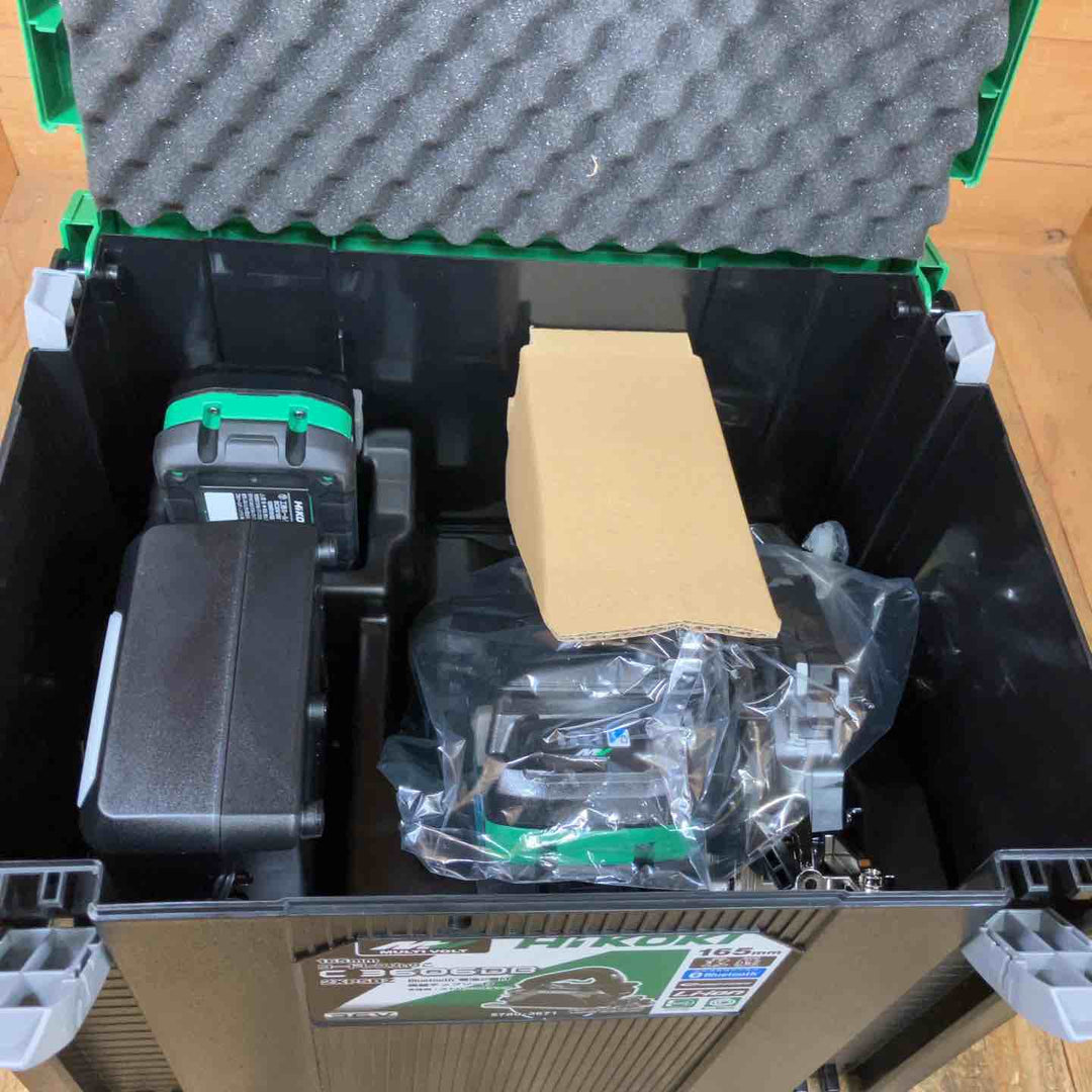 ★ハイコーキ(HIKOKI ※旧:日立工機) コードレスマルノコ C3606DB(2XPSBZ) ケース(マルチボルトバッテリーBSL36A18BX*2、充電器UC18YDL2 )【所沢店】
