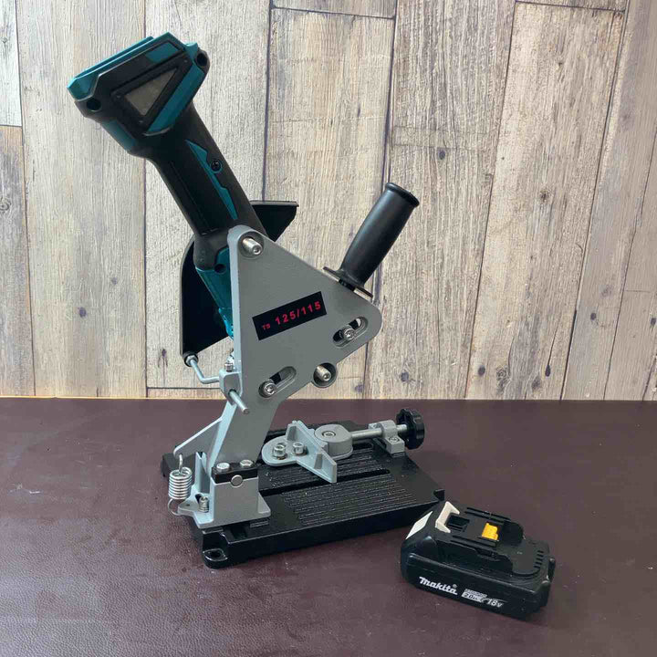 【中古品】 マキタ(makita) 100mmコードレスディスクグラインダ GA404DZN (GA404DN) スタンド・バッテリー付き 【東大和店】
