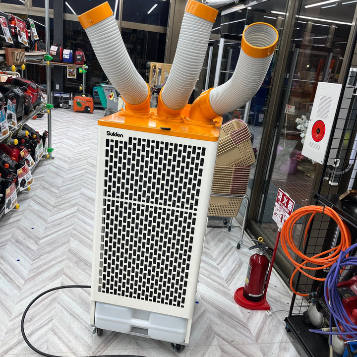 【店頭受取り限定】スイデン 三人用 自動首振り装置なしスポットクーラー 三相200V SS-67EJ-3【越谷店】