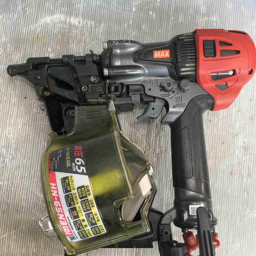 ☆マックス(MAX) 高圧エア釘打ち機 HN-65N3(D)-G【草加店 ☆マックス(MAX) 高圧エア釘打ち機 HN-65N3(D)-G【草加店