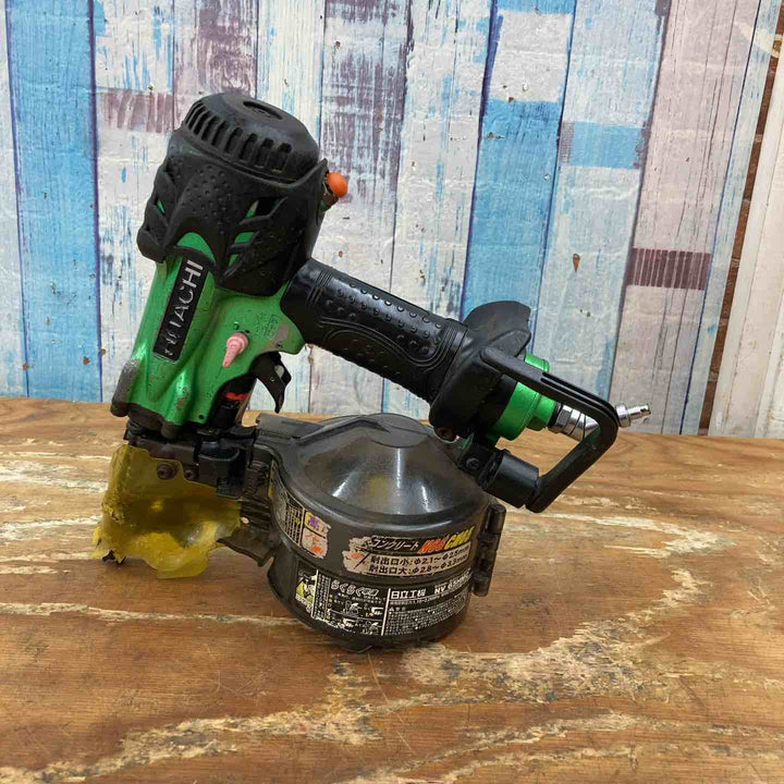 ★ハイコーキ(HIKOKI ※旧:日立工機) 高圧エア釘打ち機 NV65HMC(L)【柏店】