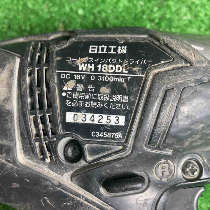 ◇ハイコーキ(HIKOKI ※旧:日立工機) コードレスインパクトドライバー WH18DDL(NN)(B)※本体のみ【草加店】
