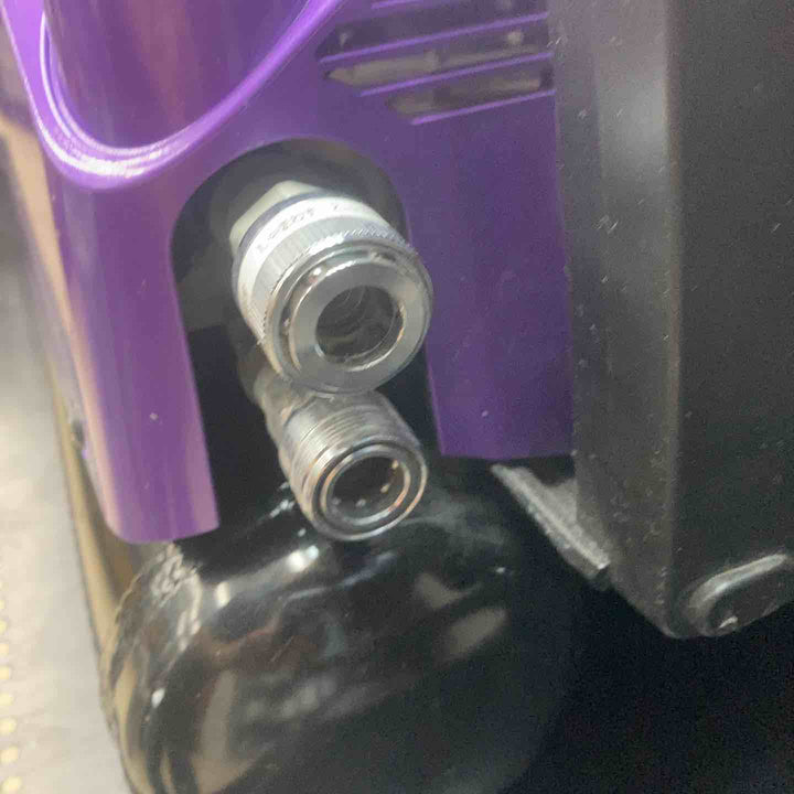 【中古品】マックス(MAX) 高圧エアコンプレッサー AK-HL1270E3 メタリックパープル 動作確認済み【川越店】