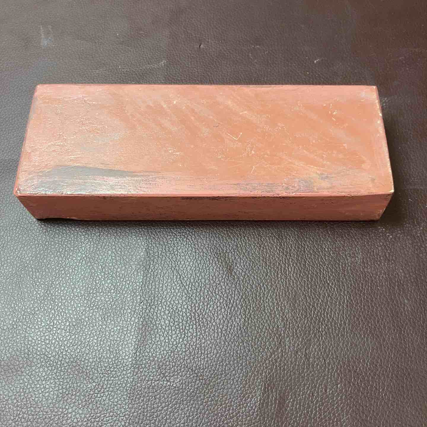 中古品】 天然砥石 産地不明 細かめ カシュ―仕上 鑿・鉋・大工道具