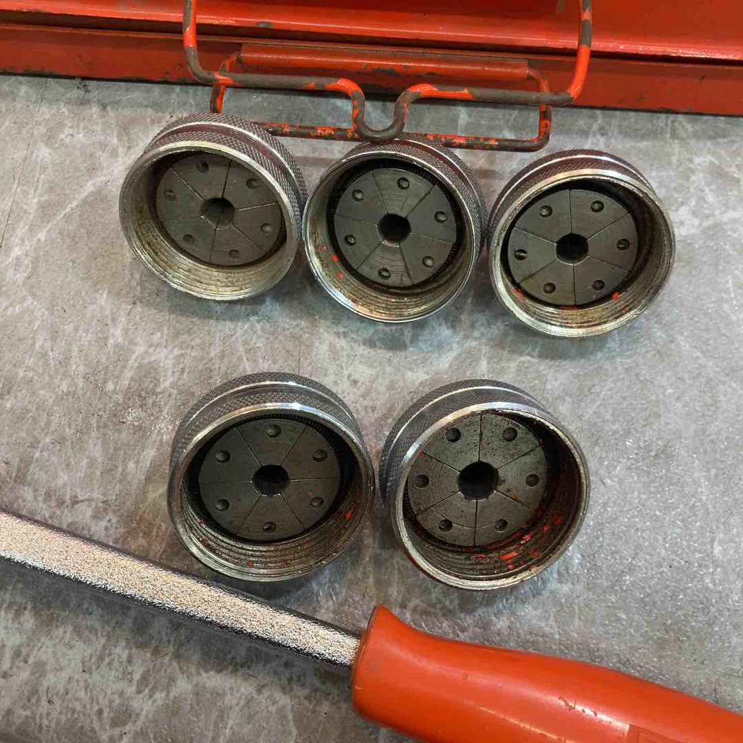 【中古品】RIDGID リジッド モデルK チューブエキスパンダーセット 拡管加工 コマ5個付き【八潮店】