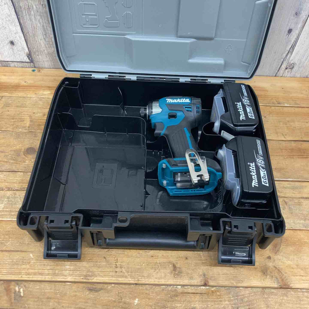 【未使用店頭展示品】 マキタ(makita) 18V コードレスインパクトドライバー TD173DX 充電器無し セット品 【東大和店】