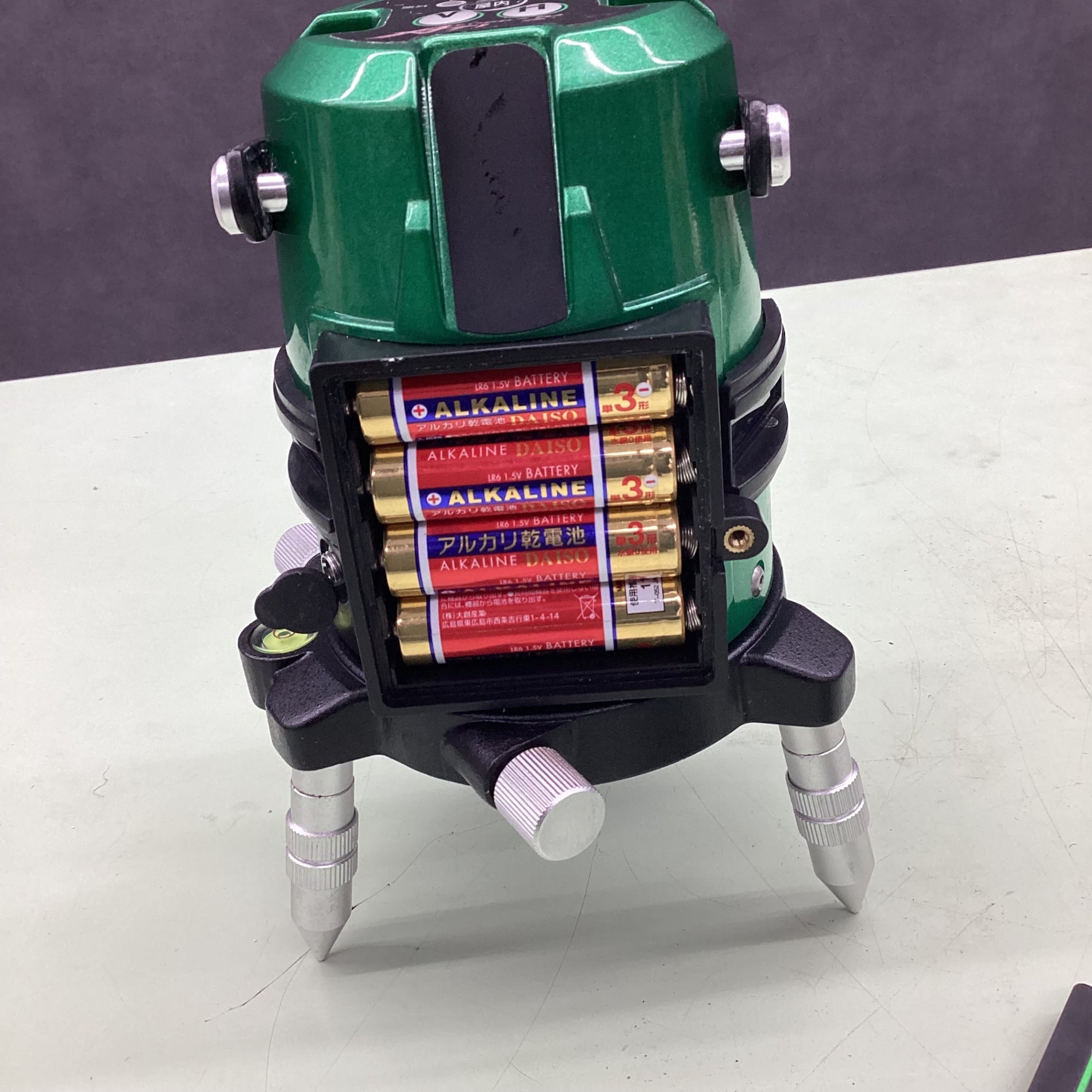 グリーンレーザー墨出器スーパーレイ ATL-25G 受光器付 ATL-25G グリーンレーザー墨出器スーパーレイ 1台 ムラテックKDS