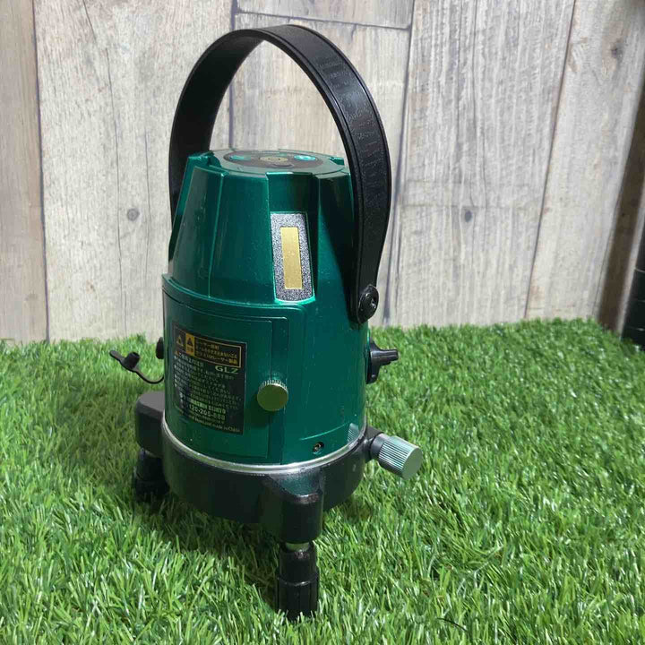 ◇山真製鋸(YAMASHIN)グリーンレーザー墨出し器 GLZ-4+たち線・水平ライン・大矩ライン・地墨ポイント【戸田店】